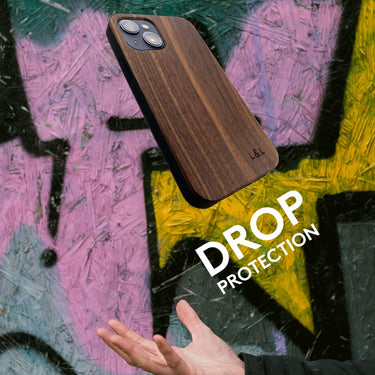 Eco Friendly American Walnut iPhone 13 Case